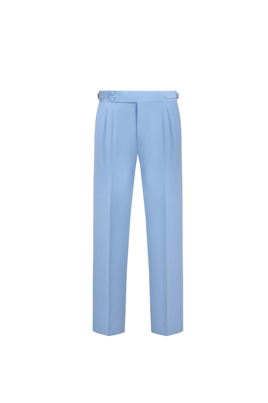 Caeruleum Flores Pleated Pants