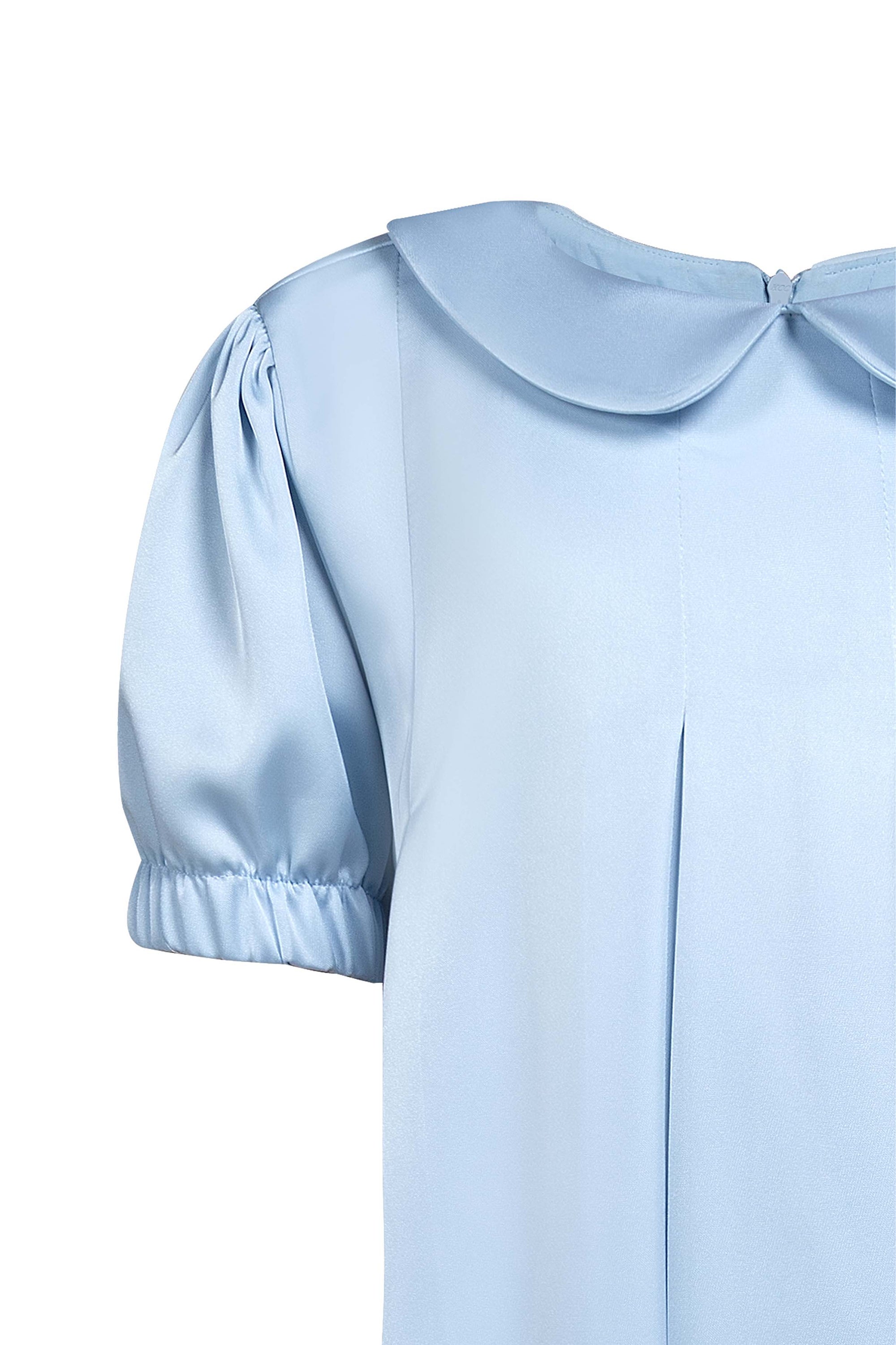 Caeruleum Flores Pleated Dress